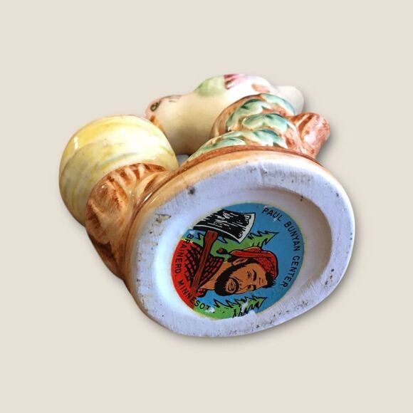 Vtg 1950's Bird With Next in Tree, Japan Colorful, good Condition - Picture 3 of 4